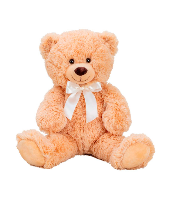 Flores con oso de peluche